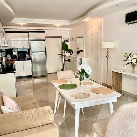 Luxury Flat 2 Mins From Beach Alanya Luaran gambar